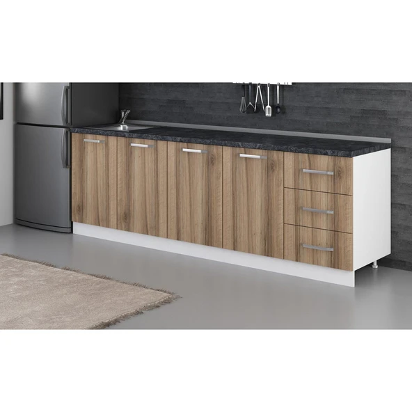 Minar 250 Cm Mutfak Dlb Byz Dore 250-D2-Alt - Resim 2