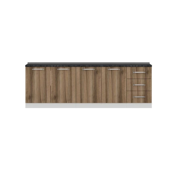 Minar 250 Cm Mutfak Dlb Byz Dore 250-D2-Alt - Resim 4