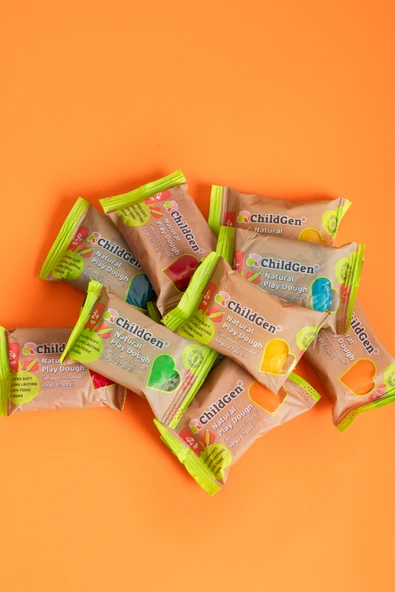 ChildGen Doğal Oyun Hamuru -10'lu Minipack - (10x50gr) ürün görseli 1