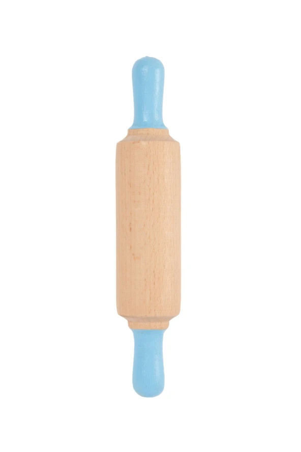 ChildGen Mini Ahşap Merdane-mavi - Resim 2