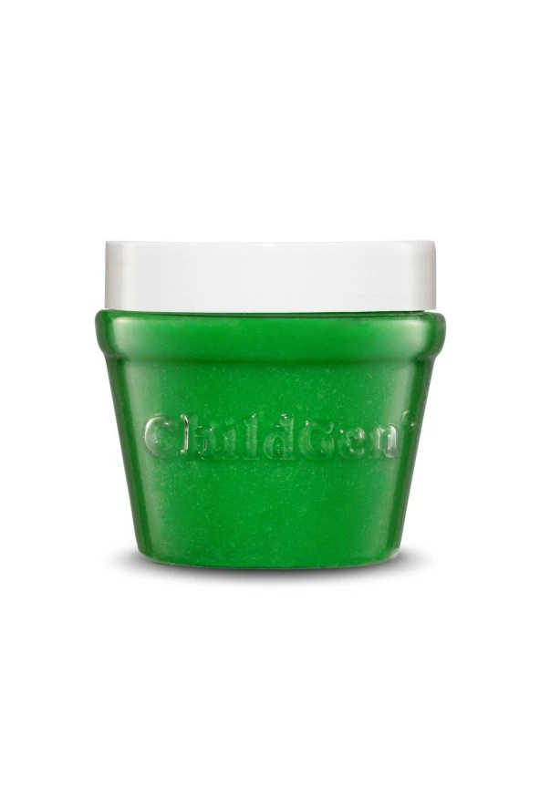 ChildGen Doğal Oyun Hamuru- 125 gr - Yeşil - Premium Kavanoz ürün görseli 1