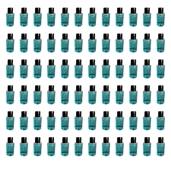 Tek Kullanımlık Mini Otel Seyehat Kamp Duş Jeli - Mavi - Şişe - 30 cc / 30 ml. - 100 Adet ürün görseli 1