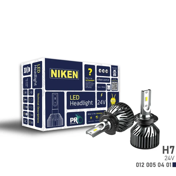 Xenon Pro Serisi H7 Led Far Ampulü 24V Şimşek Etkili ürün görseli 1