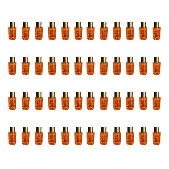 Mini Tek Kullanımlık Otel Kamp Seyehat Saç Şampuanı - 30cc / 30 Ml. - 50 Adet ürün görseli 1
