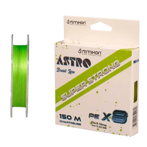 Remixon Astro 8X 150m Chartreuse İp Misina ürün görseli 1
