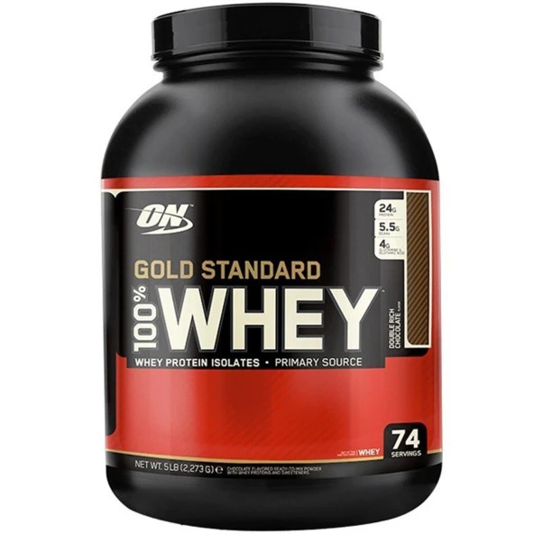 Optimum Nutrition 100% Whey Protein Chocolate 2270GR ürün görseli 1