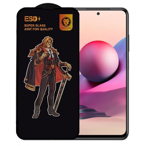 Xiaomi Redmi Note 10s Anti Statik Ekran Koruyucu Toz Tutmayan Kırılmaz Cam ürün görseli 1