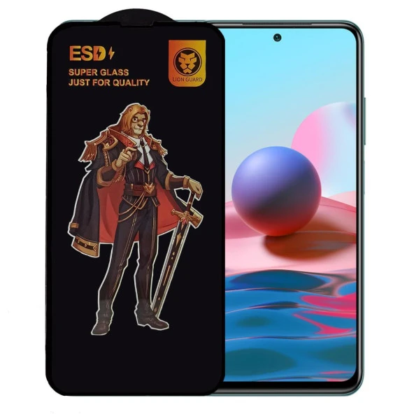 Xiaomi Redmi Note 10 Anti Statik Ekran Koruyucu Toz Tutmayan Kırılmaz Cam ürün görseli 1
