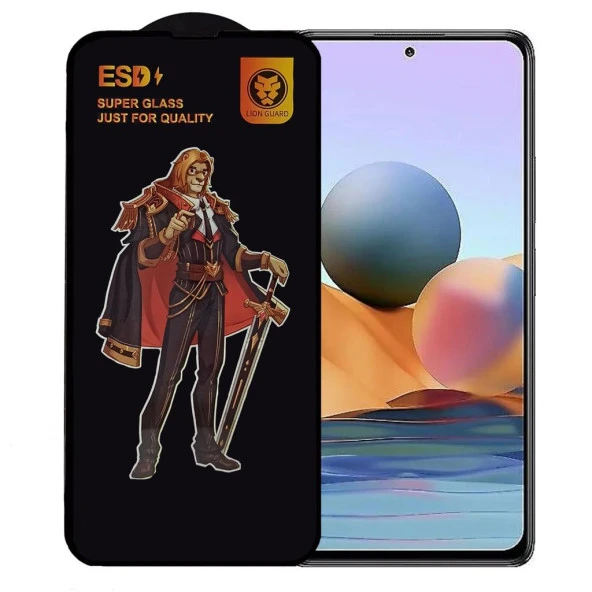 Redmi Note 10 Pro Anti Statik Ekran Koruyucu Toz Tutmayan Kırılmaz Cam ürün görseli 1