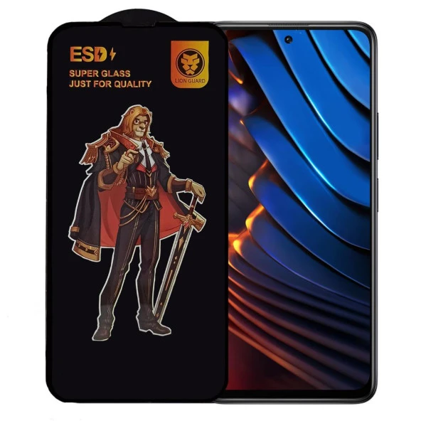 Poco X3 GT Anti Statik Ekran Koruyucu Toz Tutmayan Kırılmaz Cam ürün görseli 1