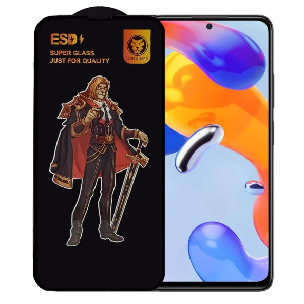 Redmi Note 11 Pro Anti Statik Ekran Koruyucu Toz Tutmayan Kırılmaz Cam ürün görseli 1