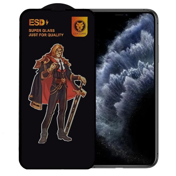 İphone 11 Pro Max Anti Statik Ekran Koruyucu Toz Tutmayan Kırılmaz Cam ürün görseli 1