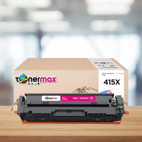 Hp 415X W2033X Muadil Toner Kırmızı  - Çipli/ M455 / M480 / M454 / M478 / M479 ürün görseli 1