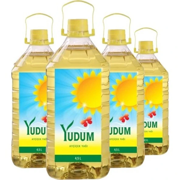 Yudum Ayçiçek Yağı 4.5 L x 4 ürün görseli 1