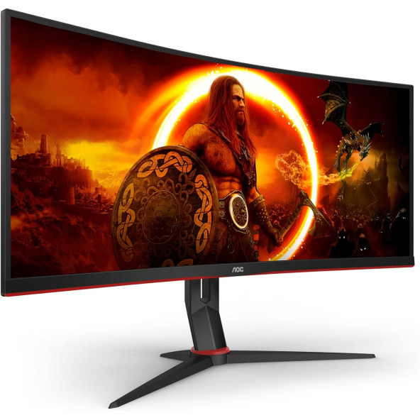 AOC CU34G2XP/BK 34" 1 ms WQHD Curved Oyuncu Monitörü ürün görseli 1
