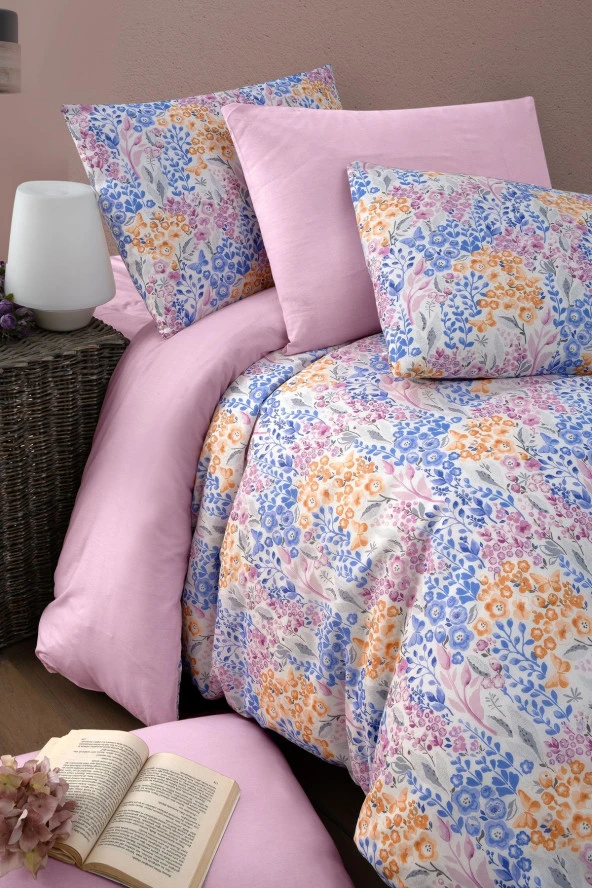 MyStory Home Lastikli Çarşaflı Tek Kişilik Nevresim Takımı COLORE ürün görseli 1