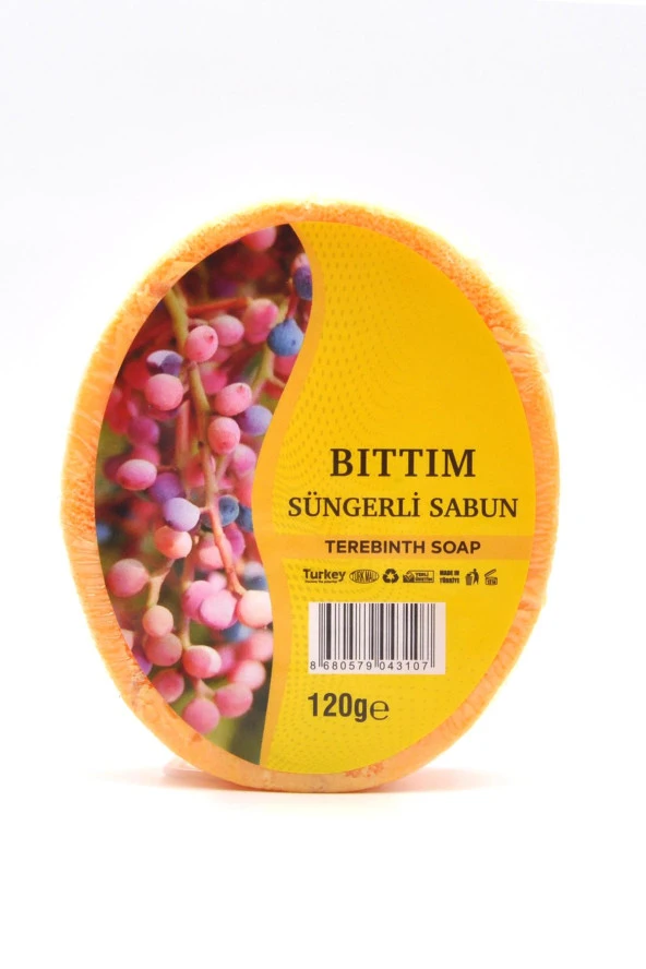 Bıttım Özlü Süngerli Sabun Banyo Duş Sabunu 120 G ürün görseli 1