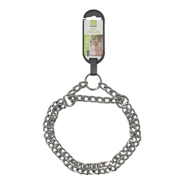 Nunbell İki Sıra Zincir Köpek Boyun Tasması 2,5 mm ürün görseli 1