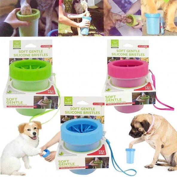Nunbell Köpek Ayak Yıkama Aparatı Küçük ürün görseli 1