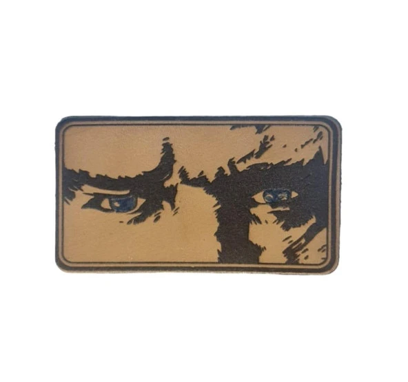 ATATÜRK Mavi Göz - Deri Peç - Arma - Leather Patch ürün görseli 1