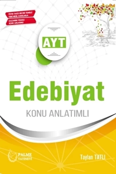 Palme Yayıncılık AYT Edebiyat Konu Anlatımlı ürün görseli 1