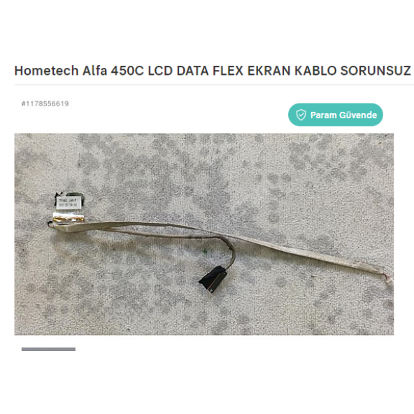 Hometech Alfa 450C LCD DATA FLEX EKRAN KABLO SORUNSUZ ürün görseli 1