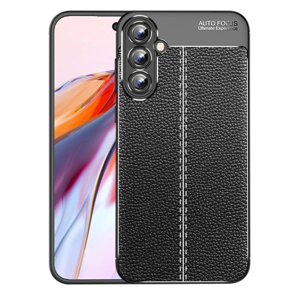 Gpack Samsung Galaxy A05S Kılıf Niss Silikon Kamera Korumalı Deri Görünümlü ürün görseli 1