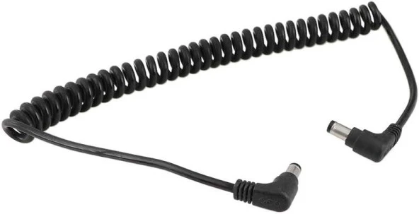 Dc Erkek-Erkek Kablo spiral-sarmal 5.5x2.1 mm ürün görseli 1