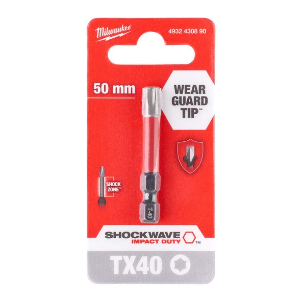 Milwaukee Bits Uç TX40 50 Mm 4932430890 ürün görseli 1
