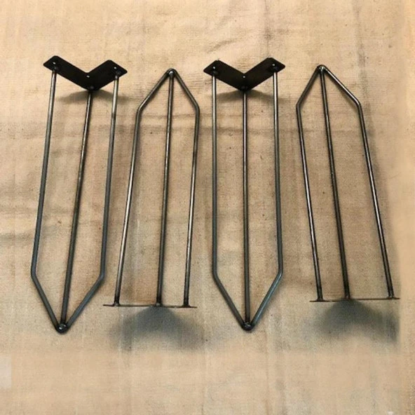 Metal Firkete Demir Masa ve Dresuar Ayağı 50 Cm ürün görseli 1
