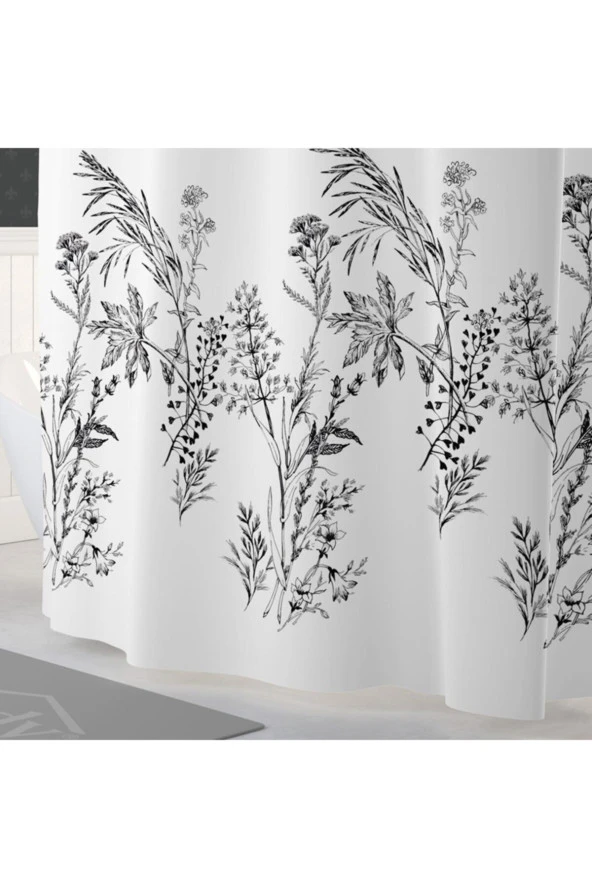 Prado Funda Banyo Perdesi + Askı Hediyeli  123-200 Cm ürün görseli 1