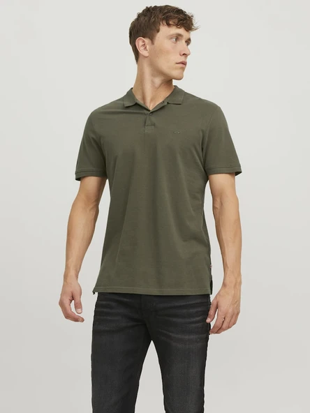JACK JONES Armalı Erkek Polo Yaka Tişört 12136516 ürün görseli 1