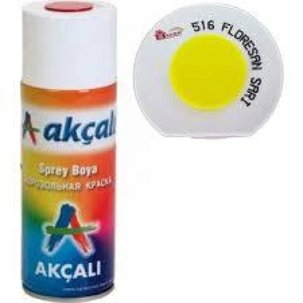 AKÇALI 516 FLORESAN F.SARI SPREY 400ML ürün görseli 1