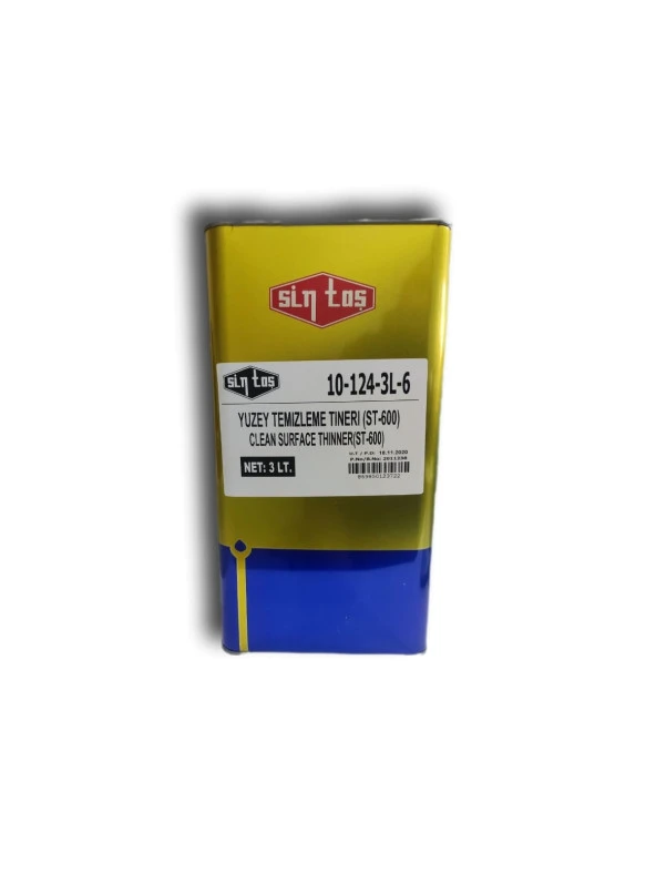SİNTAŞ ST600 TEMİZLEME TİNERİ GL ürün görseli 1