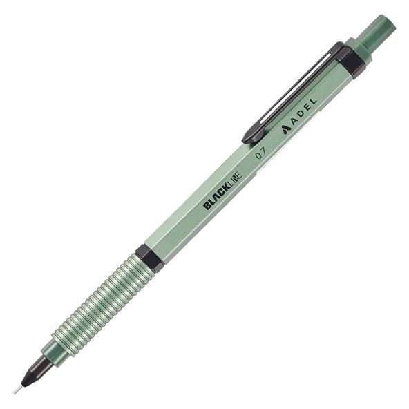 Adel Blackline Koyu Renkler Versatil Kalem - Yeşil 0.7 mm ürün görseli 1