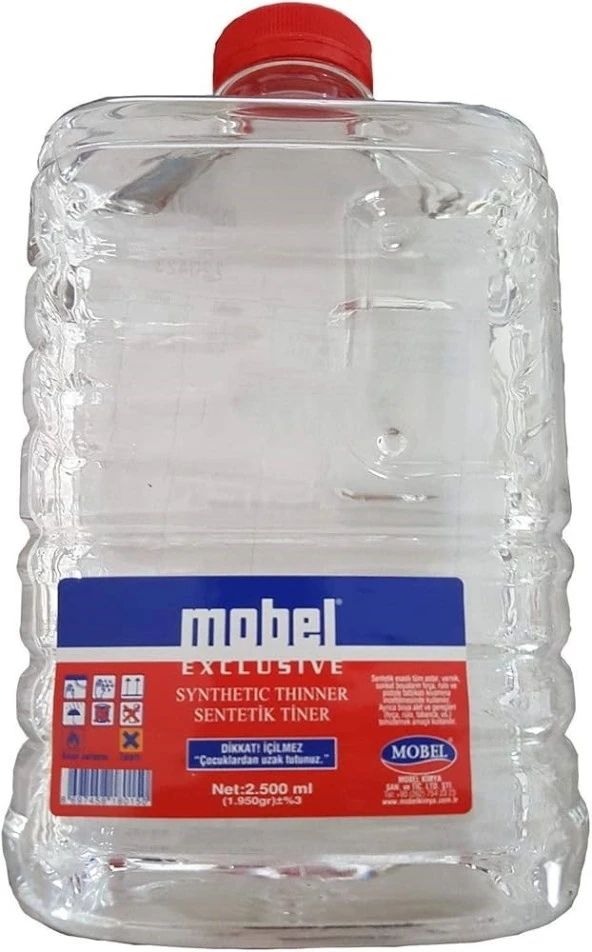 MOBEL SENTETİK TİNER 2.5L ürün görseli 1