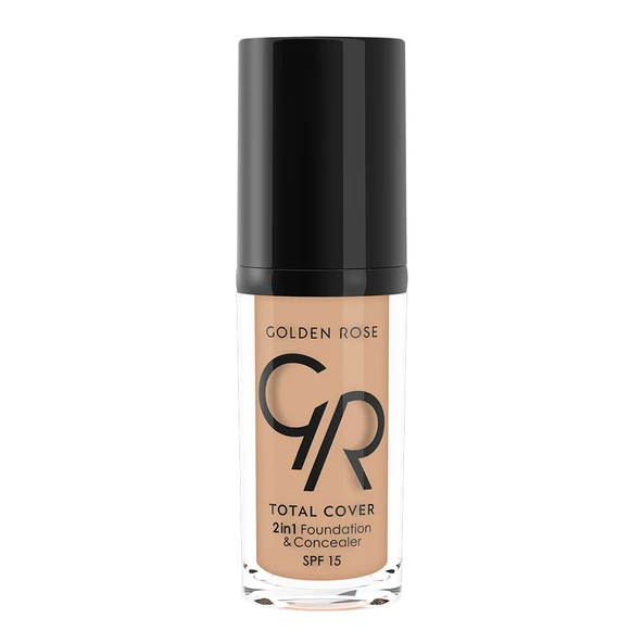 Golden Rose 2 Si 1 Arada Fondöten & Kapatıcı - Total 2 İn 1 Foundation & Concealer ürün görseli 1