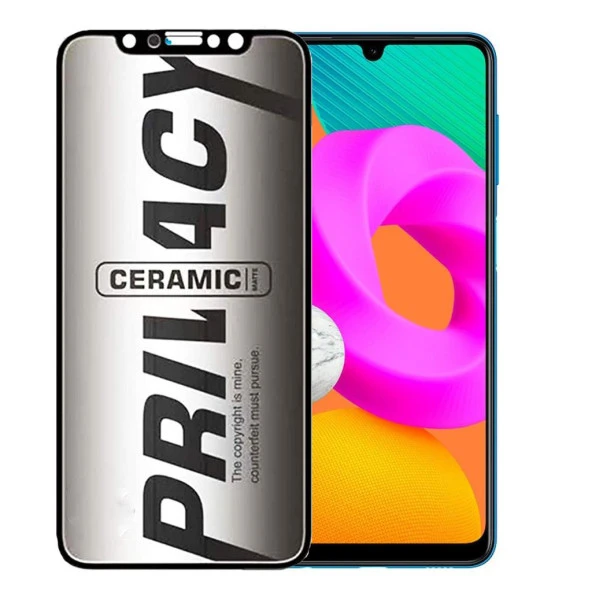 Samsung Galaxy M22 İle Uyumlu Hayalet Ekran Koruyucu Mat Seramik Hayalet ürün görseli 1