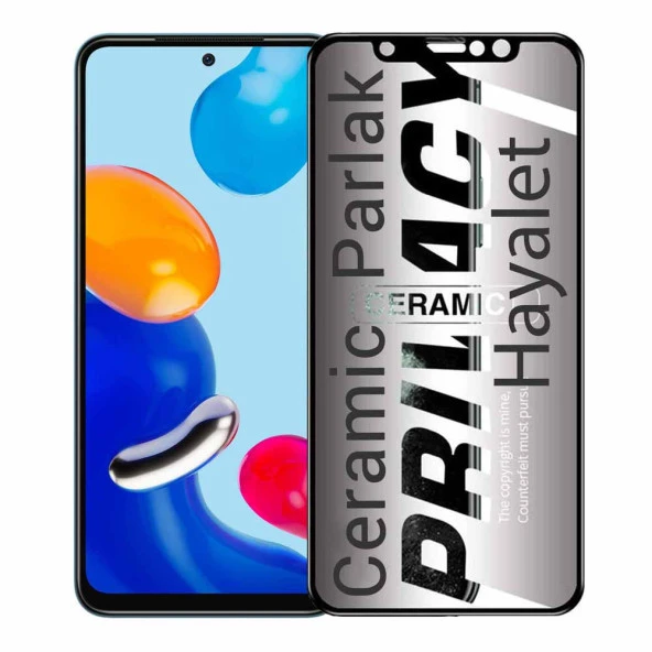 Xiaomi Redmi Note 11 Hayalet Ekran Koruyucu Parlak Seramik ürün görseli 1