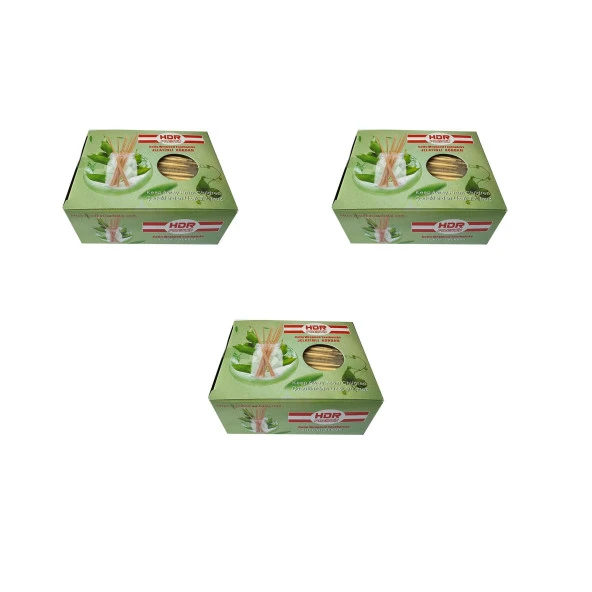 Hdr Jelatinli / Poşetli Ahşap Kürdan - 400 Adetlik 3 Paket ürün görseli 1
