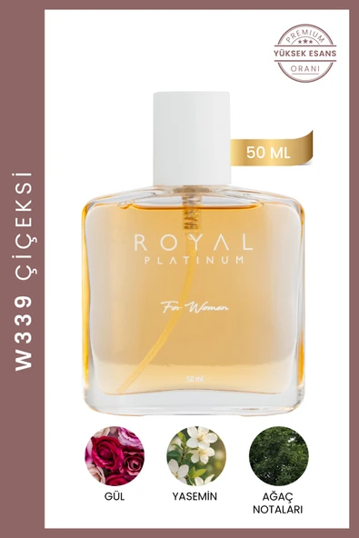Royal Platinum W339 Kadın Parfüm Gül Yasemin ürün görseli 1