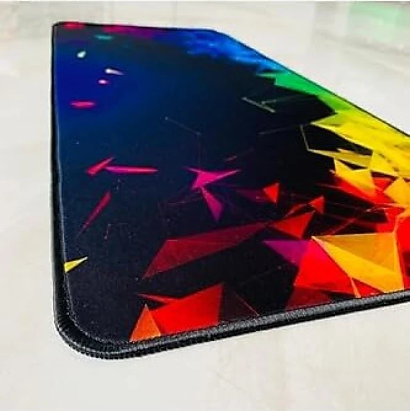 RAZER 4 DESENLİ OYUNCU MOUSE PAD 70x30 CM KAYMAZ DİKİŞLİ ürün görseli 1