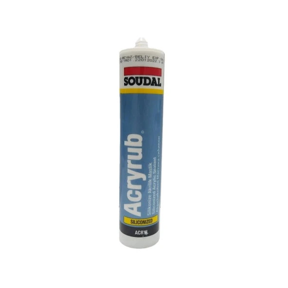 SOUDAL MASTİK BEYAZ TÜP 500GR ürün görseli 1