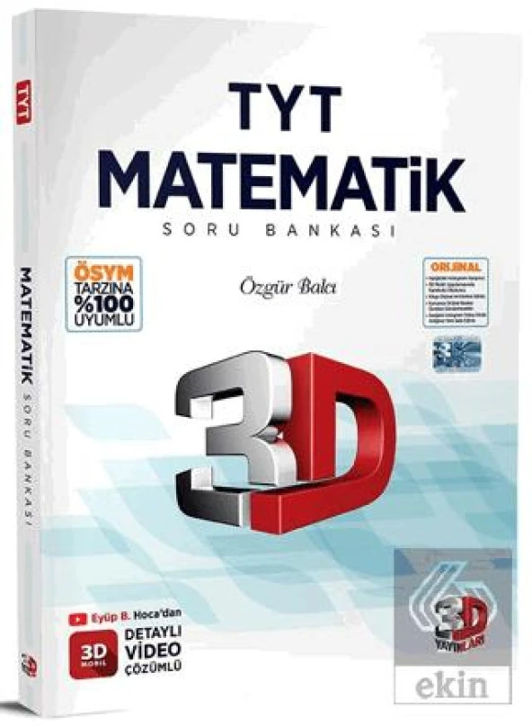 2023 TYT Matematik Soru Bankası ürün görseli 1