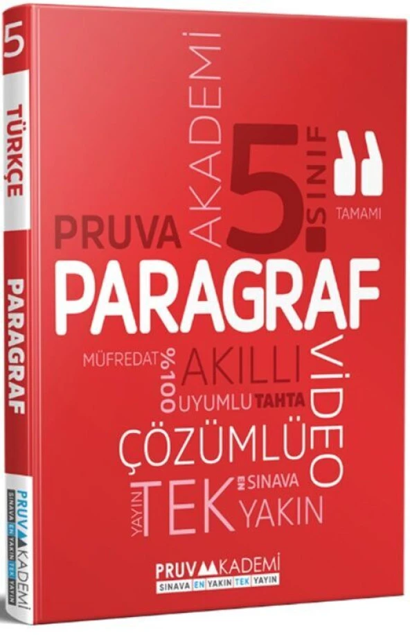 Pruva Akademi 5. Sınıf Paragraf Soru Bankası ürün görseli 1