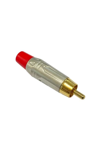 Hepa Merz STLC-3040RD Altın Uçlu RCA Erkek Konnektör ürün görseli 1