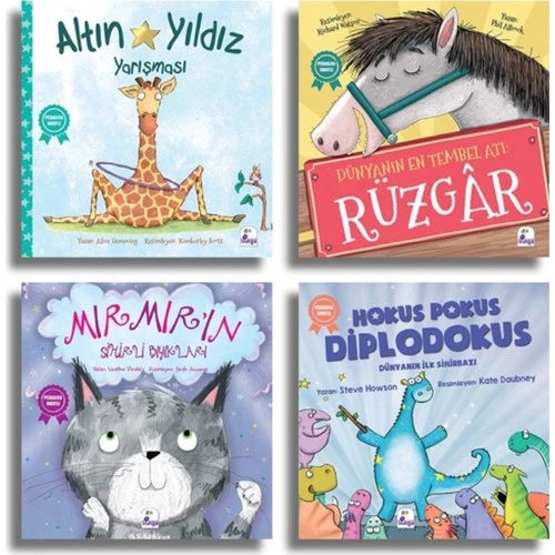Okul Öncesi Pedagog Onaylı Uyku Vakti Hikayeleri Seti 1 (4 Kitap) ürün görseli 1