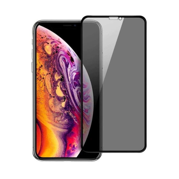 iPhone XS Max Uyumlu Hayalet Ekran Koruyucu Tam Kaplayan Gizli Privacy ürün görseli 1