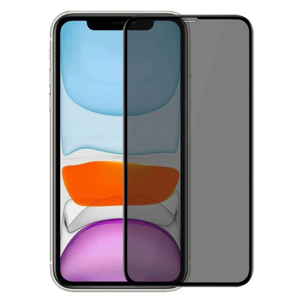Apple iPhone 11 Uyumlu Hayalet Ekran Koruyucu Tam Kaplayan Gizli Privacy ürün görseli 1