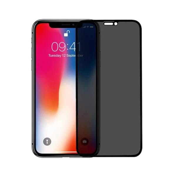 iPhone XS Uyumlu Hayalet Ekran Koruyucu Tam Kaplayan Gizli Privacy ürün görseli 1